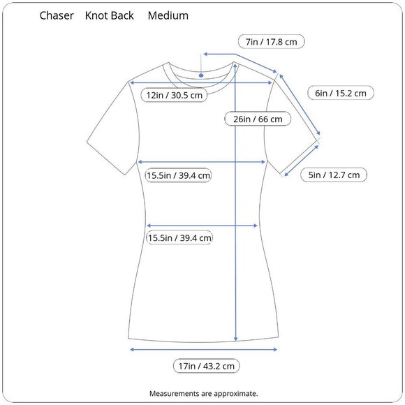 Chaser Ribbed Scoop Neck Open Back with Knotted Criss Cross Straps Tan T-shirt M - Picture 15 of 16